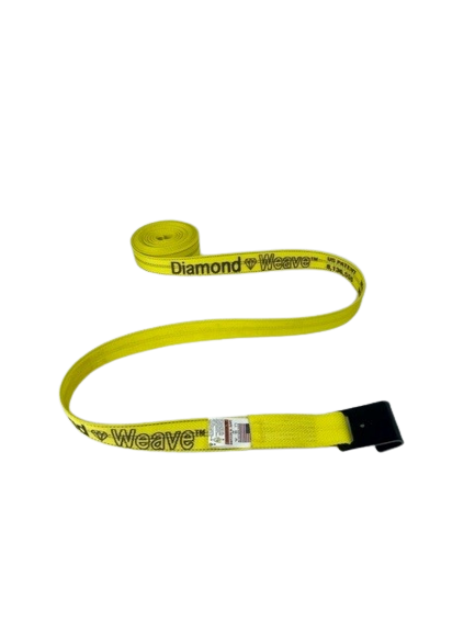 2" x 30' Ratchet Strap Assembly w/ Storage Loop & Flat Hooks-BEST