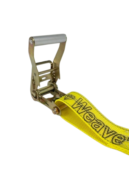 2" x 30' Ratchet Strap Assembly w/ Storage Loop & Flat Hooks-BEST