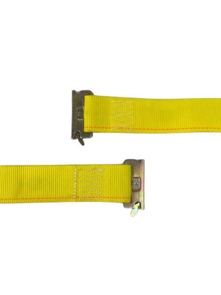 2" x 12' Interior Van Strap Ratchet Assembly with E-Track Fittings-GOOD