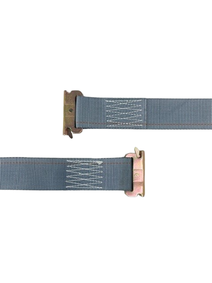 A-2X16RSE-I - 2" x 16' Interior Van Strap Ratchet Assembly with E-Track Fittings-GOOD