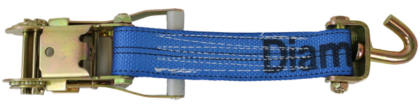 2" x 12' Ratchet Wheel Strap w/ 2" Low Profile Sleeve-BEST
