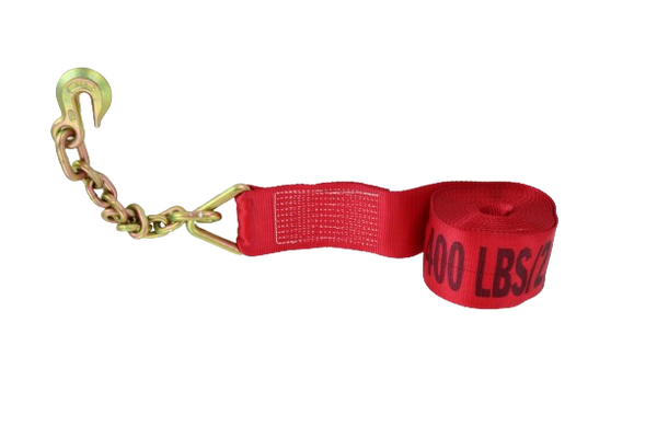 S-4X30CE - 4" x 30' Strap with Chain End-BETTER