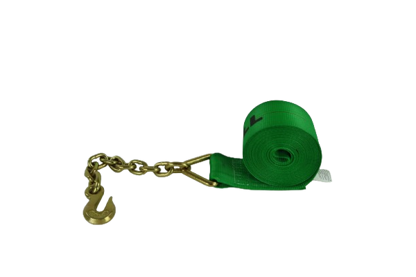 S-4X30CE - 4" x 30' Strap with Chain End-BETTER
