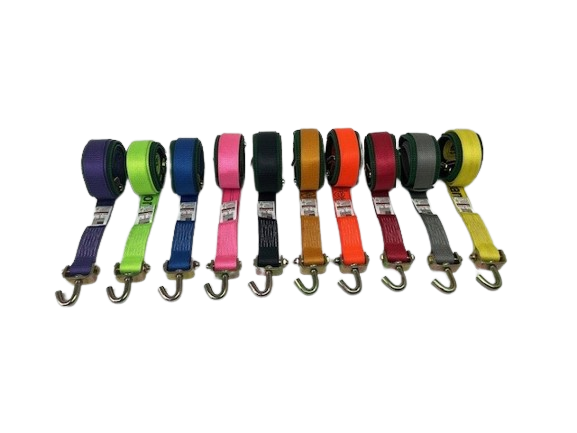 2" x 12' Strap w/ Swivel J & Low-Profile Sleeve-BEST