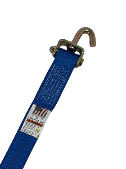 2" x 10' Strap w/ Swivel J & Low-Profile Sleeve-BEST