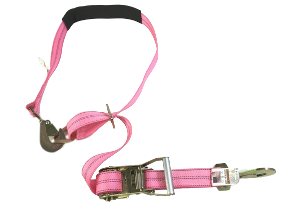 A-2X10RAS-DW - 2" x 10' Ratchet Axle Strap w/ Twisted Snap Hook-BEST