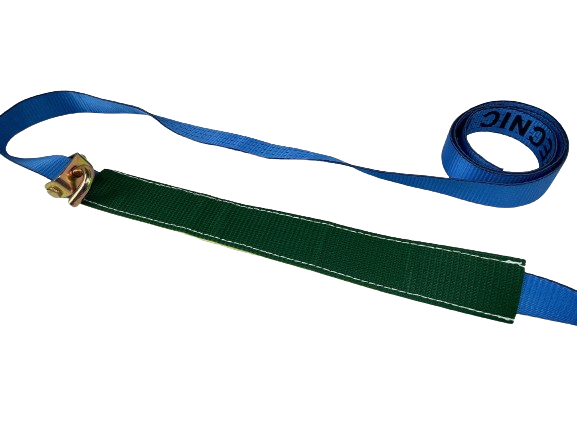 2" x 14' TECNIC Pro Web Strap w/ Short Swivel J-Hook & Low-Pro Sleeve-BETTER