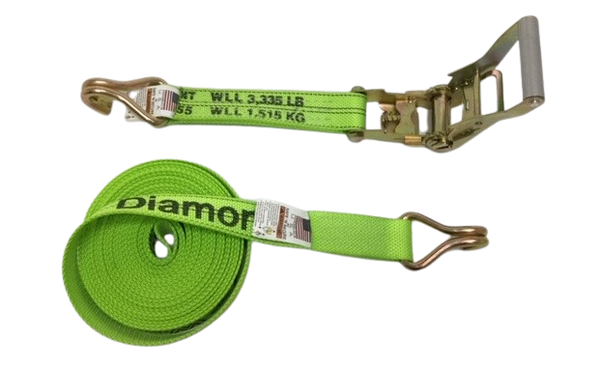 A-2X30RWHK-DW - 2” x 30’ Ratchet Assembly with Wire Hooks-BEST