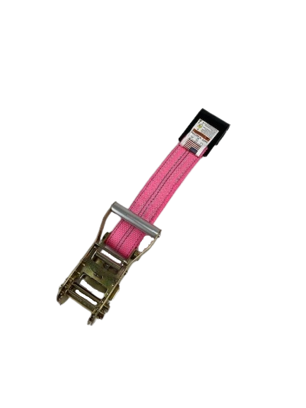 A-2X30RFH-DW - 2” x 30’ Ratchet Assembly with Flat Hooks - Diamond Weave-BEST