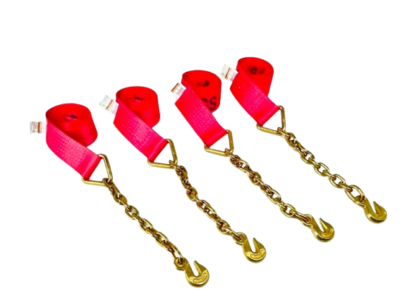 TOW-8PTCHAIN-3 - 3" 8-Point Kit w/ Chain & Grab Hooks - BETTER