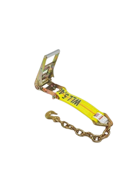 A-3X30RCE - 3" x 30' Ratchet Assembly w/ Chain Ends & Grab Hooks-BETTER