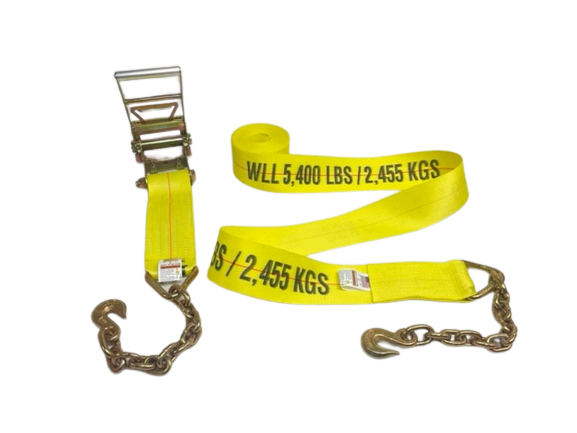 A-4X30RCE18 - 4” x 30’ Ratchet Assembly with Chain Ends-BETTER