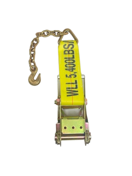 A-4X30RCE18 - 4” x 30’ Ratchet Assembly with Chain Ends-BETTER