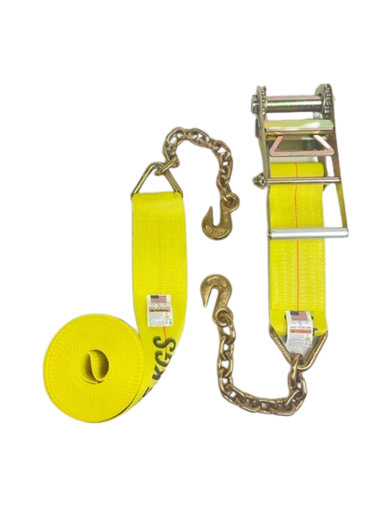 A-4X30RCE18 - 4” x 30’ Ratchet Assembly with Chain Ends-BETTER