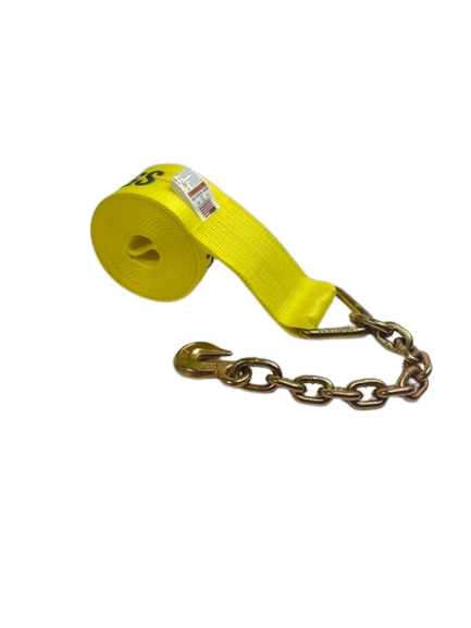 S-4X30CE - 4" x 30' Strap with Chain End-BETTER