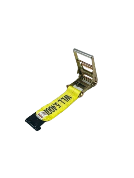 A-4X30RFH - 4” x 30’ Ratchet Assembly with Flat Hooks-BETTER