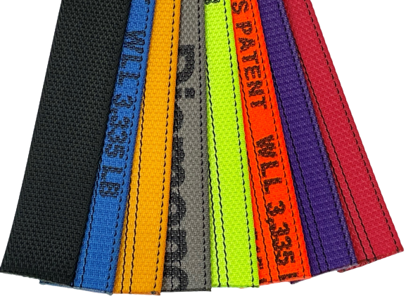 A-2X11RSEH-AUTO - 2" x 10' Diamond Weave Ratchet Strap w/ 2" Low Profile Sleeve-BEST