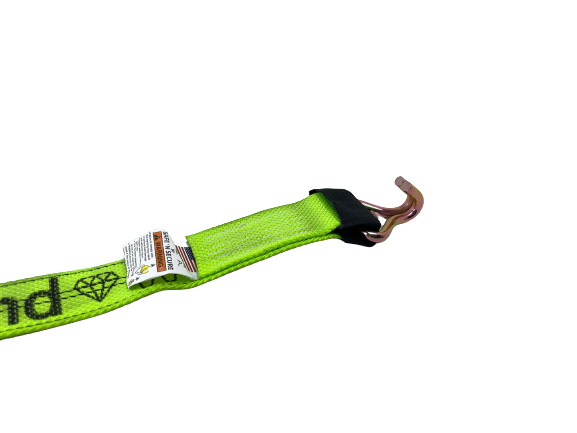 S-2X14COT2-DW - 2" x 14' Strap w/ Wire Hooks-Diamond Weave-BEST