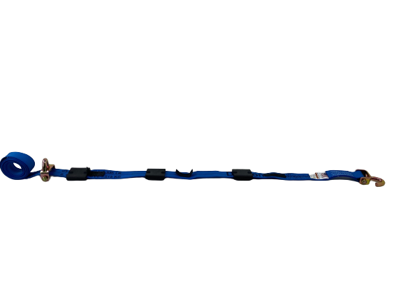 S-2X14SJRCS-DW 2' x 14' Strap w/ Swivel J-Hooks & Rubber Cleats-Diamond Weave-BEST