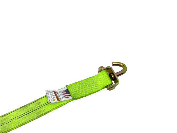 S-2X14SJ-DW - 2" x 14' Replacement Strap w/ Swivel J-Hooks-Diamond Weave-BEST