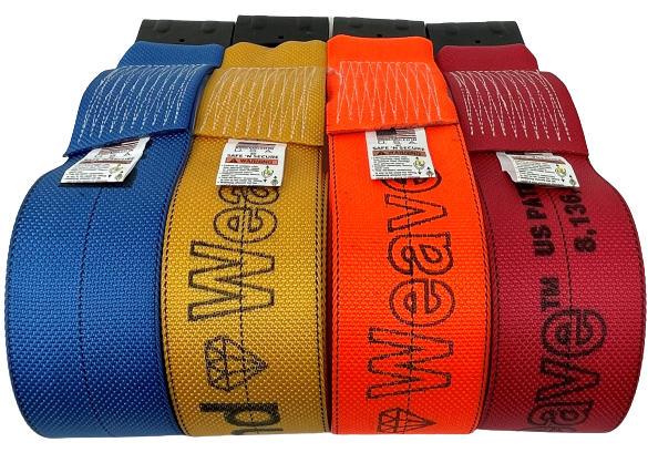 S-4X30FH-DW - 4" x 30' Diamond Weave Winch Straps with Flat Hook-BEST