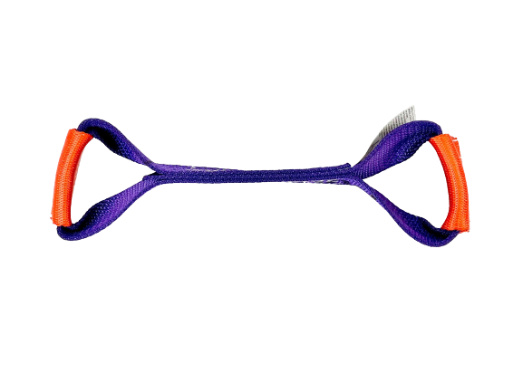 TOW-8PTCHAIN18-HDDW - 8 Point DIAMOND WEAVE Flatbed/Rollback 14' Car Tie-Down w/ Chain Tail-BEST