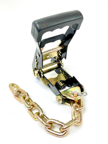 TOW-8PT-KIT - 8 Point DIAMOND WEAVE Flatbed/Rollback 14' Car Tie Down w/ RJ Hooks-BEST