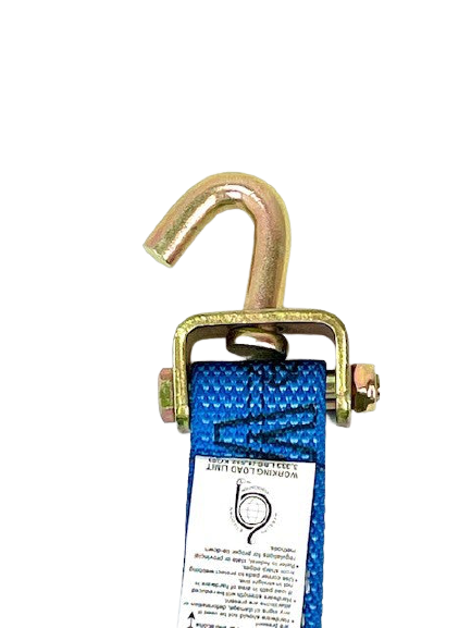 A-2X1RSJ-DW - 2" Ratchet Short End w/ Swivel J Hook - Diamond Weave-BEST