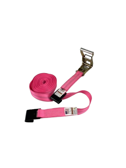 A-2X30RFH-DW - 2” x 30’ Ratchet Assembly with Flat Hooks - Diamond Weave-BEST