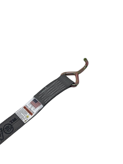 A-2X11RMLLERCS-DW - 2" x 11' Ratchet Tie Down w/ Miller Hooks-BEST