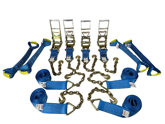 TOW-8PTCHAIN-3 - 3" 8-Point Kit w/ Chain & Grab Hooks - BETTER