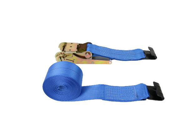 A-4X30RFH - 4” x 30’ Ratchet Assembly with Flat Hooks-BETTER