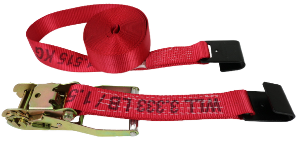 A-2X30RFH - 2” x 30’ Ratchet Assembly with Flat Hooks-BETTER