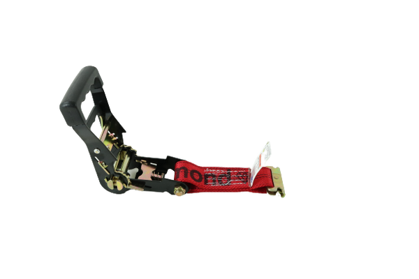 A-2X11RSEH-AUTO-HD - 2" x 10' Ratchet Wheel Strap With 2' Low Profile Grip Sleeve-BEST