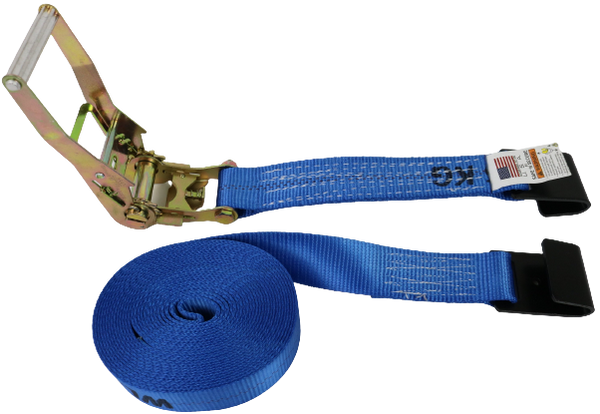 A-2X30RFH - 2” x 30’ Ratchet Assembly with Flat Hooks-BETTER