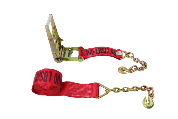 A-4X30RCE18 - 4” x 30’ Ratchet Assembly with Chain Ends-BETTER