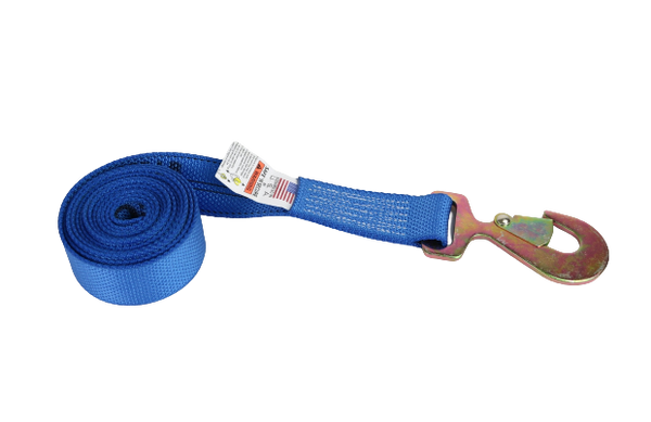 2" X 13' Gas Cylinder Ratchet Assembly with Flat Snap Hooks-BEST
