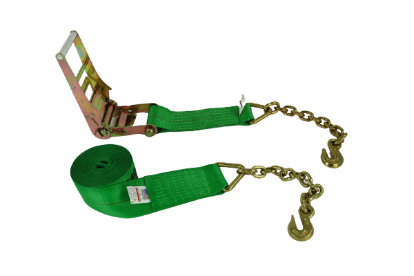 A-4X30RCE18 - 4” x 30’ Ratchet Assembly with Chain Ends-BETTER