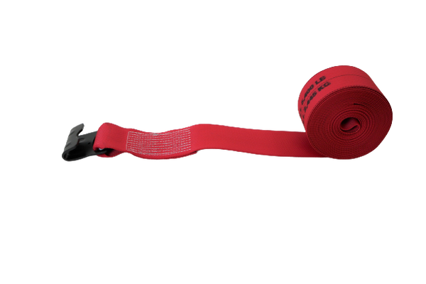 S-4X30FH-DW - 4" x 30' Diamond Weave Winch Straps with Flat Hook-BEST