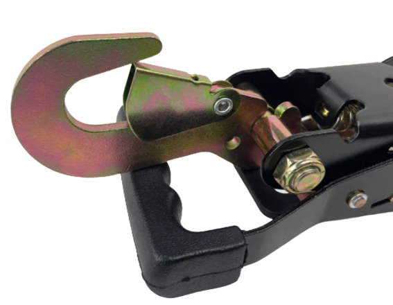 2-Inch Ratchet Tie Downs With Snap Hooks - 2,200lb Capacity (Pack Of 2)