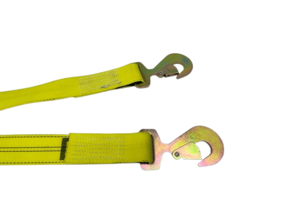 2" X 13' Gas Cylinder Ratchet Assembly with Flat Snap Hooks-BEST