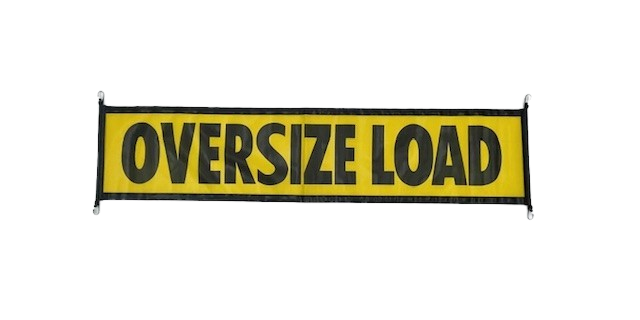 Mesh Oversize Load Sign w/ Bungees