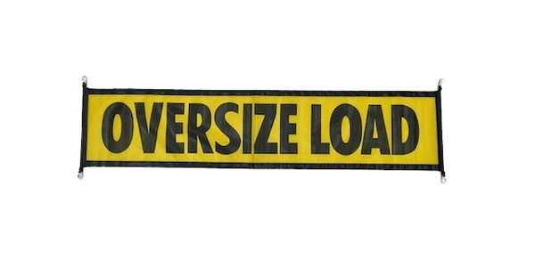 Mesh Oversize Load Sign w/ Bungees