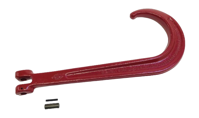 Grade 70 - 80 15" Clevis J-Hook - Red