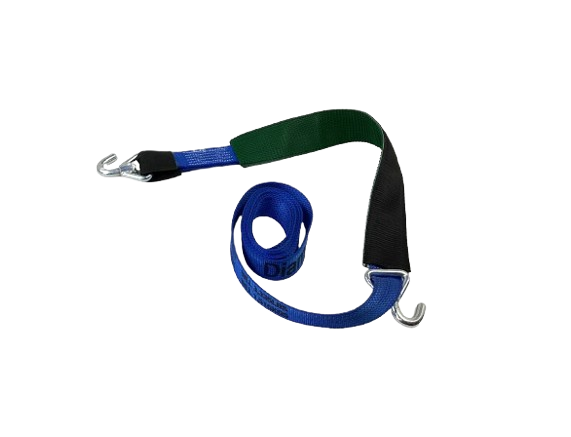 New Welded Swivel-J Hook Wheel Strap - Diamond Weave - All Options. Best