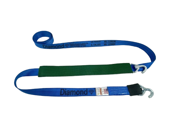 New Welded Swivel-J Hook Wheel Strap - Diamond Weave - All Options. Best