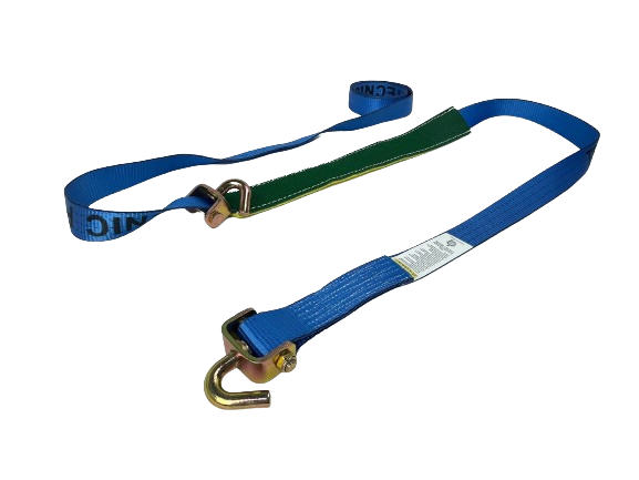 2" x 14' TECNIC Pro Web Strap w/ Short Swivel J-Hook & Low-Pro Sleeve-BETTER