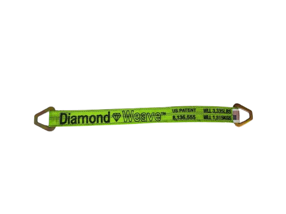 2" x 24" Diamond Weave 3-Ply Axle Strap-BEST