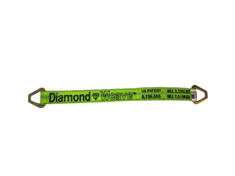 2" x 24" Diamond Weave 3-Ply Axle Strap-BEST