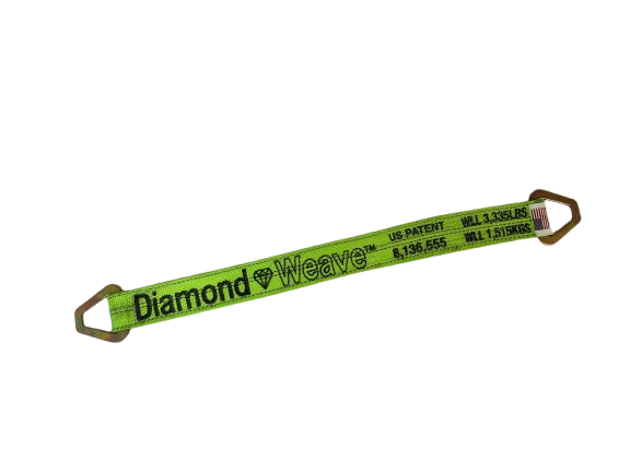 2" x 24" Diamond Weave 3-Ply Axle Strap-BEST